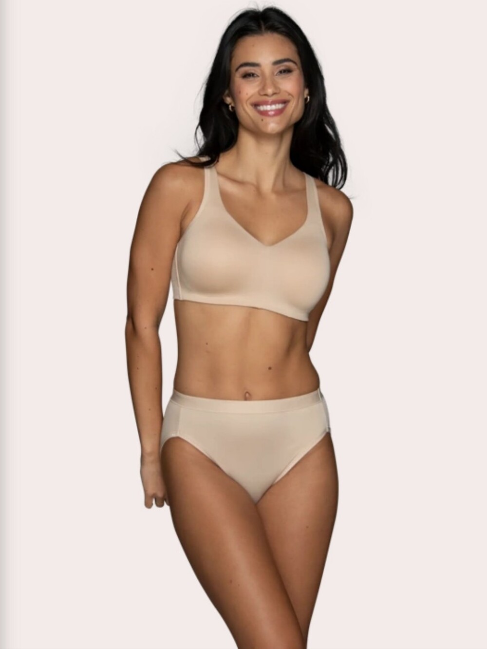 Vanity Fair Lingerie Beyond Comfort Simple Sizing Wireless Bra- 2XL